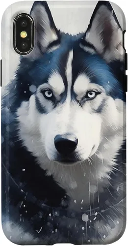 Vista 5 de Siberian Husky Funda para iPhone 17