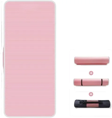 Vista 6 de colchoneta de gimnasia Colchoneta Antideslizante De Alta Densidad Para Yoga, Pilates, Fitness, Deportes, Gimnasio, Hogar, Almohadilla Impermeable