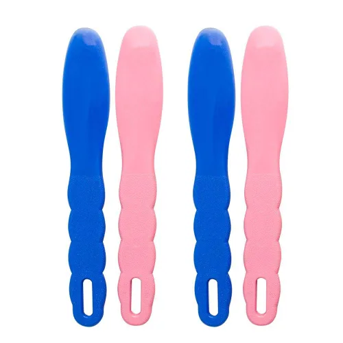 Vista 6 de BONEW 6pcs Surtido Dental Lab Plástico Mezcla Espátula para Material de Impresión Alginato