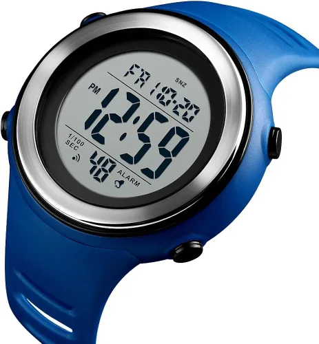 Vista 2 de SKMEI - Reloj deportivo para hombre con cronómetro LED