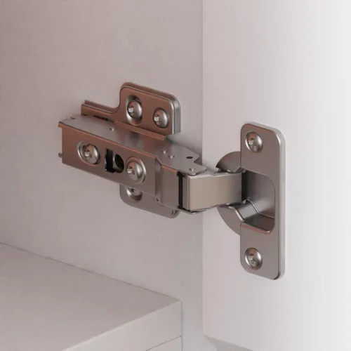 Vista 9 de Armoire - Armario de isla para dormitorio, isla con cajón de vidrio y 3 puertas, isla de cristal para dormitorio, guardarropa, tienda blanca