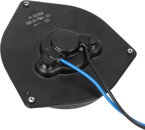 Vista 4 de X AUTOHAUX 38616-PWA-J01 38616-R40-A01 A/C condensador radiador motor de ventilador para Honda Fit 2007-2008
