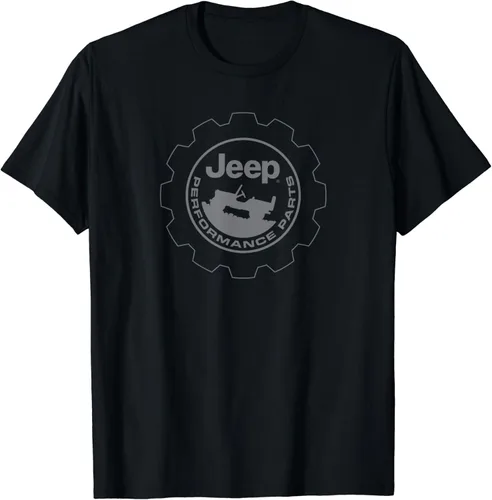 Vista 2 de Jeep Camiseta Performance Parts, Negro