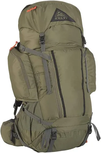 Vista 23 de Kelty Coyote - Mochila de 60 a 105 litros, para hombre y mujer (actualización 2020) - Mochila de senderismo, mochilero, mochila de viaje, Negro