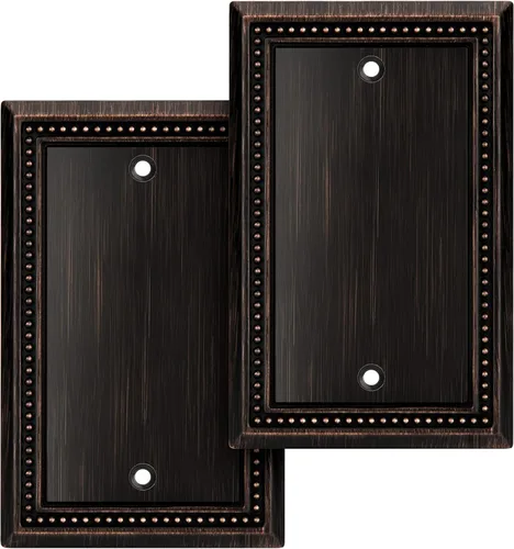 Vista 81 de Henne Bery Sunken Pearls Placa de Pared Decorativa de Servicio Pesado Placa de Interruptor Cubierta de Tomacorriente