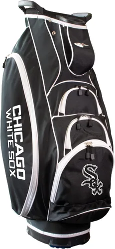 Vista 6 de Team Golf MLB - Divisor de club ligero de 10 vías, soporte de acción de resorte, bolsillo enfriador aislado, guante de velcro y soporte