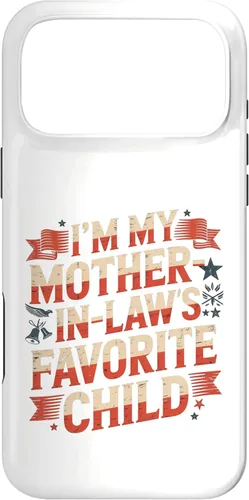 Vista 22 de Im My Mother n Law Favorite Child American Flag Funny Parent Case for iPhone 17