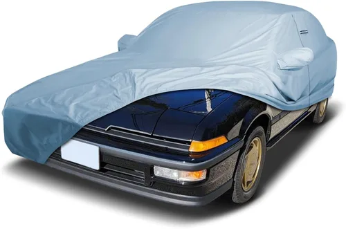 Vista 32 de iCarCover Funda de automóvil personalizada para Acura CL (1997-2003), impermeable, para todo tipo de clima, lluvia, nieve, protección solar UV Rayas