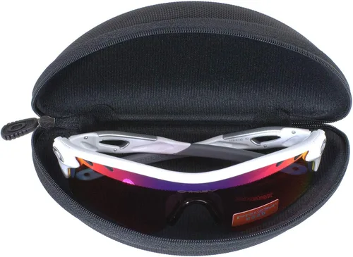 Vista 6 de Oakley Funda para gafas de sol suave y mediana que se adapta a la mayoría de los marcos, Negro