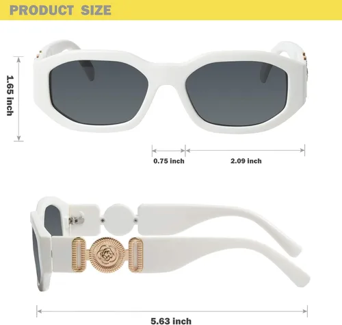 Vista 5 de mosanana Gafas de sol irregulares de moda 2021 para mujeres y hombres modelo TRACER