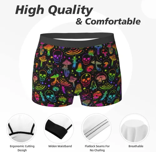 Vista 6 de Calzoncillos tipo bóxer para hombre, calzoncillos deportivos regulares para hombre