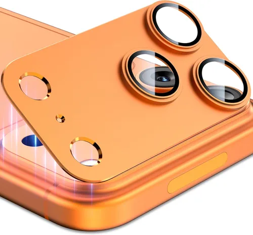 Vista 8 de Esanik Paquete de mejora de 2 unidades para iPhone 14 Pro/iPhone 14 Pro Max Protector de lente de cámara, estuche de metal de aleación de aluminio