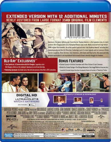 Vista 3 de Spartacus Blu-ray