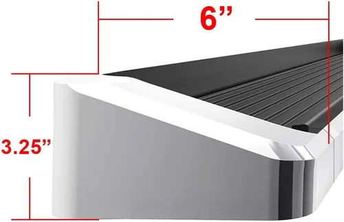 Vista 3 de APS Estribos prémium de 6 pulgadas compatibles con Dodge Durango de 4 puertas 11-25