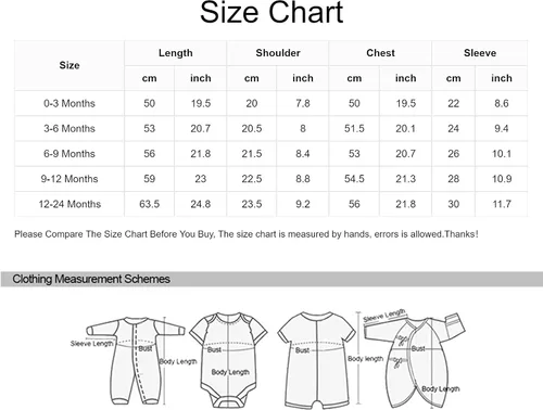 Vista 7 de Mameluco unisex de 2 piezas para bebé recién nacido y niña