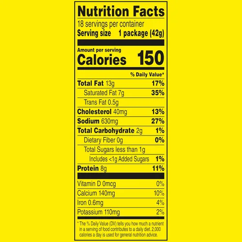Vista 2 de Slim Jim Beef & Cheese Stick, sabor suave, 1.5 oz. 18Contado, paquete de 6