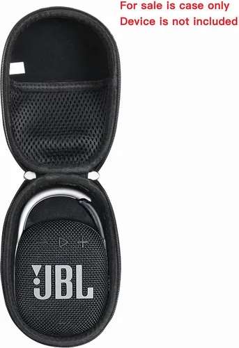 Vista 2 de adada Estuche rígido de viaje para JBL Clip 5- Mini altavoz Bluetooth portátil (negro)