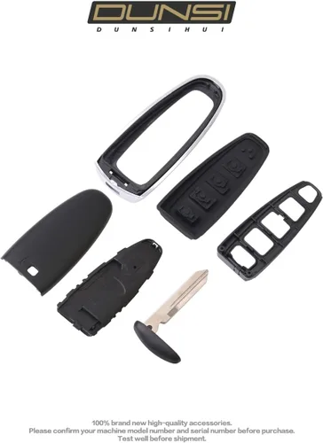 Vista 4 de DUNSIHUI M3N5WY8609 - Funda de repuesto para llave de automóvil con 5 botones, compatible con MKS MKT MKX Edge Escape Explorer Focus Flex Taurus sin