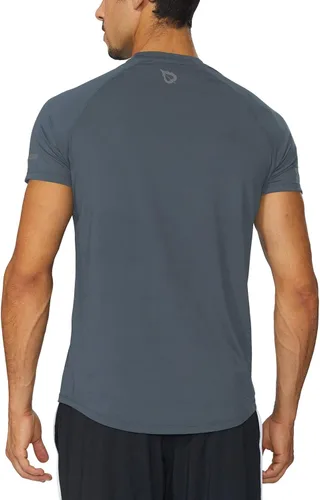 Vista 2 de BALEAF Camiseta de manga corta de secado rápido para hombre