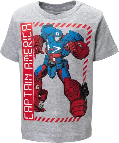 Vista 2 de Marvel Avengers - Paquete de 4 camisetas gráficas
