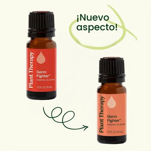Vista 6 de Plant Therapy Germ Fighter Mezcla de aceites esenciales, aromaterapia natural 1 fl oz