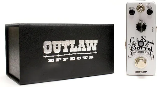 Vista 6 de Outlaw Effects LOCK-STOCK-BARREL Pedal de distorsión de 3 modos