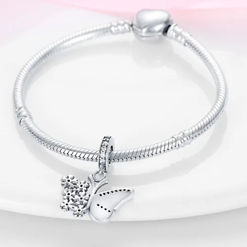 Vista 103 de LNQOBU Happy Life - Colgante para pulseras de abalorios, plata de ley 925 para mujer (con un espaciador de cuentas)
