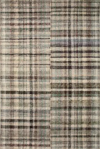 Vista 4 de Loloi Chris Loves Julia Humphrey Collection HUM-03 - Alfombra acento Forest/Multi de 2 pies x 3 pies 6 pulgadas con CloudPile, altura de la pila