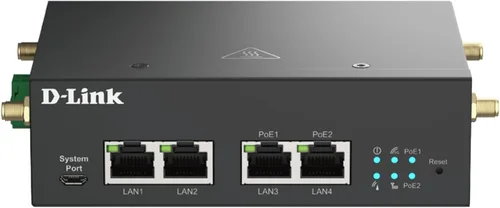 Vista 11 de D-Link 4G LTE (Cat 4) a módem/puente Gigabit Ethernet, aplicaciones M2M