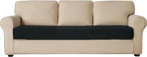 Vista 14 de Fundas de cojín de terciopelo para sofá, fundas de cojín individuales elásticas, antideslizantes, protector de muebles lavable, fundas de cojín