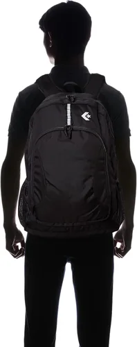 Vista 5 de Converse Team Daypack Backpack, Water Repellent, Reflector Function, Capacity 9.9 gal (37 L), Black