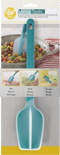 Vista 4 de Wilton Versa-Tools - Juego de espátulas de medición y raspado, silicona
