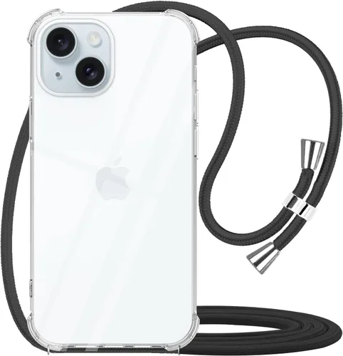 Vista 22 de para Google Pixel 6a Funda con Correa Ajustable para Cuello, Hombro y Cruzada Transparente Funda Móvil Duradera, Suave y delgada de Ajuste Perfecto
