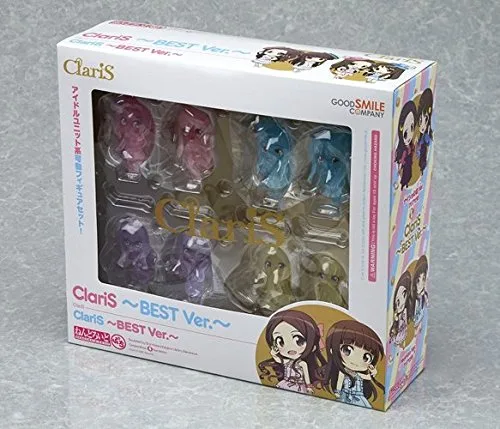 Vista 4 de ClariS SINGLE BEST 1st Complete Limited Production Edition ClariS Nendoroid Petite 4 Types, Clear Version Included