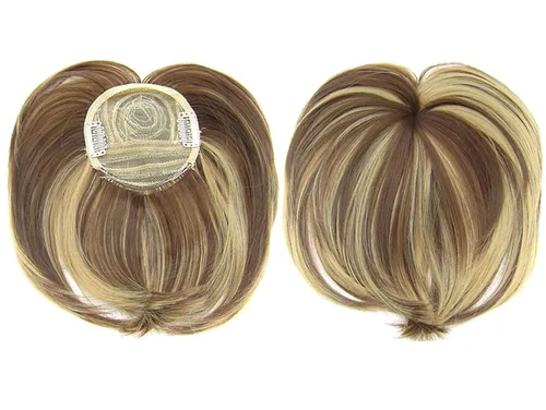 Vista 15 de Faringoto Extensiones invisibles para el cabello para mujer, extensiones de cabello adelgazante para peluca, parte superior gruesa 30#