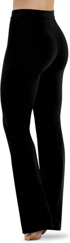 Vista 2 de Balera V-Waist Bootcut Jazz Pants for Dance Mid-Rise Waistband