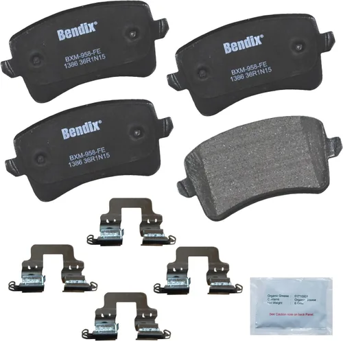 Vista 22 de Bendix Priority1 CFC154 - Juego de pastillas de freno de disco para Avanti II, Century, LeSabre, Regal, Riviera, chasis comercial, DeVille