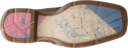 Vista 4 de Durango DB4446 Western - Botas de meter con bandera de 11 pulgadas para hombre, Marrón