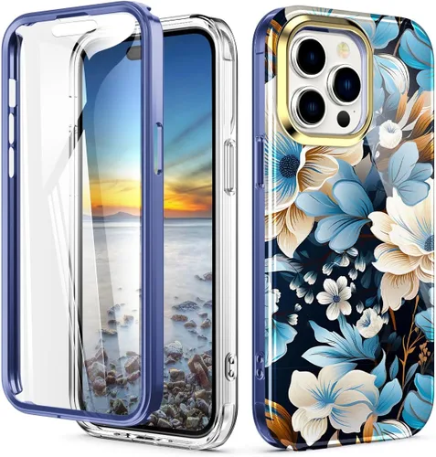 Vista 27 de Bonita funda de mármol para iPhone 11 Pro Max de 6.5 pulgadas, fabricada con protector de pantalla, ligera y elegante, cuerpo completo, a prueba