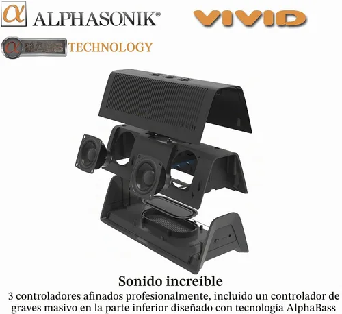 Vista 6 de JBL Charge altavoz portable inalámbrico con Bluetooth gris