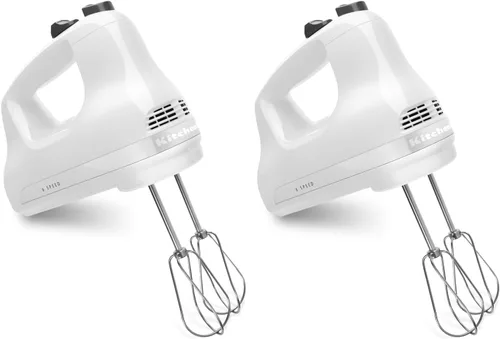 Vista 6 de KitchenAid KHM512 - Batidora de mano de 5 velocidades, ultra potencia, Aqua Sky