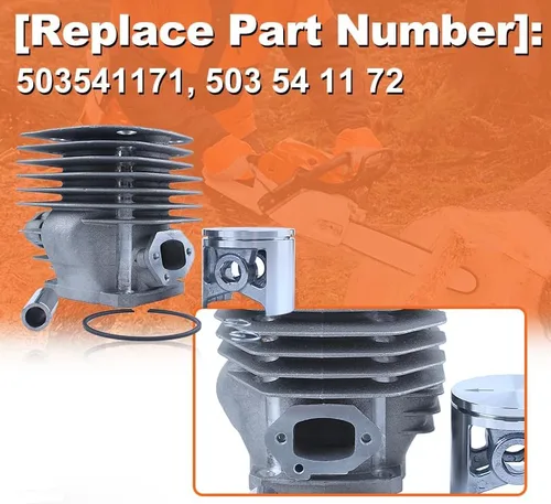 Vista 3 de Kit de cojinete de manivela del embrague del pistón del cilindro para la motosierra Husqvarna 261, 262 y 262Xp 503541171, 503 54 11 72