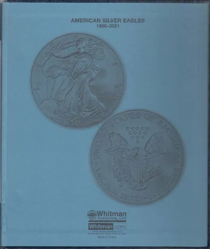 Vista 7 de Whitman Álbum de monedas de águila de plata estadounidense estadounidense 1986 - 2021 #3395