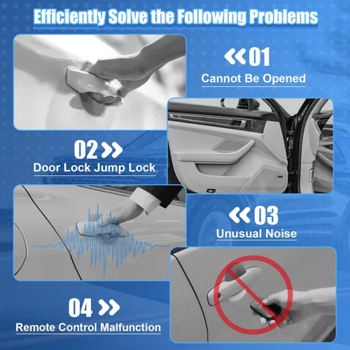 Vista 7 de Accionador de cerradura de puerta izquierda y derecha Compatible con Ford F150 F250 F350 Excursion Expedition Mustang Ranger, Lincoln, Mercury