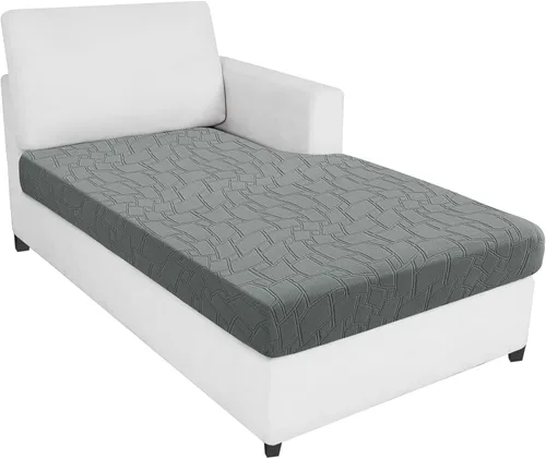 Vista 56 de MAXIJIN Fundas de cojín impermeables para sofá, funda de cojín individual de asiento de silla, fundas elásticas para sofá modular con parte inferior