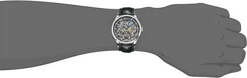 Vista 3 de AGELOCER Reloj analógico de acero inoxidable automático mecánico de moda para hombre