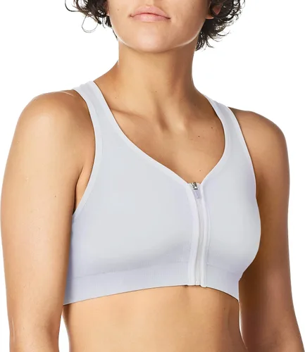 Vista 2 de Jockey Brasier sin costuras con cierre frontal para mujer
