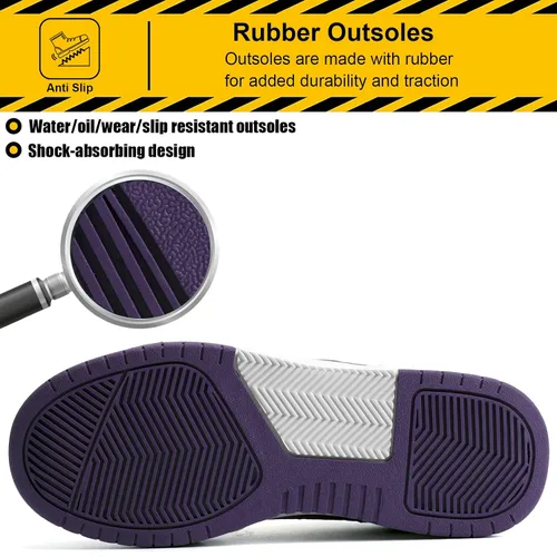 Vista 3 de DREAM HORSE womens Safety Shoes,sneaker