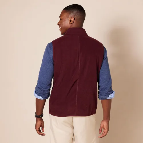 Vista 3 de Tienda Essentials Men's Full-Zip Polar Fleece Vest (Available in Big & Tall)