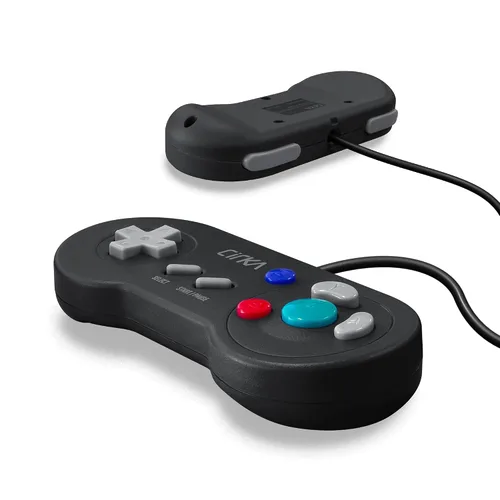 Vista 3 de CirKa Digital Wired Controller for GameCube (GC)- (Black)
